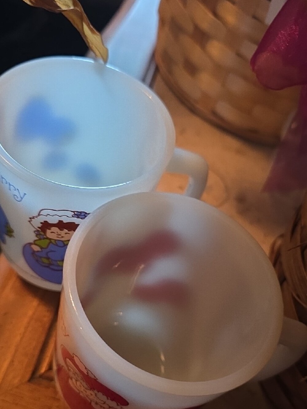 American Greetings White Raspberry Tart and Huckleberry Pie Stackable Mugs - Picture 3 of 5